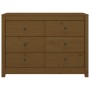 Beistellschrank aus massivem Kiefernholz, honigbraun, 100 x 40 x 72 cm von vidaXL, Sideboards - Ref: Foro24-821767, Preis: 17...