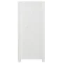 Beistellschrank aus massivem weißem Kiefernholz, 100 x 40 x 90 cm von vidaXL, Sideboards - Ref: Foro24-821770, Preis: 228,40 ...