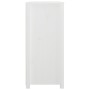 Beistellschrank aus massivem weißem Kiefernholz, 100 x 40 x 90 cm von vidaXL, Sideboards - Ref: Foro24-821770, Preis: 232,21 ...