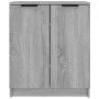 Sonoma gray plywood shoe cabinet 59x35x70 cm by vidaXL, Shoe racks and shoe organizers - Ref: Foro24-817103, Price: 76,87 €, ...