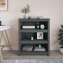 Regal aus massivem grauem Kiefernholz, 80 x 35 x 97 cm von vidaXL, Bücherregale und Regale - Ref: Foro24-821681, Preis: 113,4...