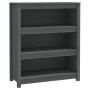 Regal aus massivem grauem Kiefernholz, 80 x 35 x 97 cm von vidaXL, Bücherregale und Regale - Ref: Foro24-821681, Preis: 113,4...
