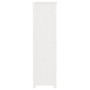 Estantería madera maciza de pino blanca 80x35x126 cm de vidaXL, Librerías y estanterías - Ref: Foro24-821685, Precio: 140,94 ...