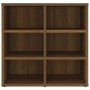 Eichenbrauner Schuhschrank 52,5x30x50 cm von vidaXL, Schließfächer und Lagerschränke - Ref: Foro24-820512, Preis: 48,10 €, Ra...