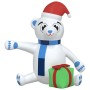 Aufblasbarer LED-Weihnachtsteddybär 240 cm von vidaXL, Weihnachtsbeleuchtung - Ref: Foro24-345289, Preis: 62,79 €, Rabatt: %