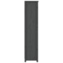 Regal aus massivem grauem Kiefernholz, 80 x 35 x 154 cm von vidaXL, Bücherregale und Regale - Ref: Foro24-821691, Preis: 148,...