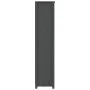 Solid gray pine wood shelf 80x35x154 cm by vidaXL, Bookcases and shelves - Ref: Foro24-821691, Price: 146,69 €, Discount: %
