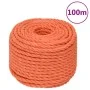Orange polypropylene work rope 24 mm 100 m by vidaXL, Ropes and metal cords - Ref: Foro24-152956, Price: 165,59 €, Discount: %