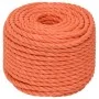 Cuerda de trabajo polipropileno naranja 24 mm 100 m de vidaXL, Sogas y cuerdas metálicas - Ref: Foro24-152956, Precio: 164,91...