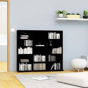 CD-Regal aus schwarzem Sperrholz 102x23x89,5 cm von vidaXL, CD- und DVD-Speicher - Ref: Foro24-801788, Preis: 71,08 €, Rabatt: %