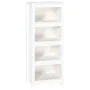 Regal aus massivem Weißkiefernholz, 50 x 35 x 125,5 cm von vidaXL, Bücherregale und Regale - Ref: Foro24-821710, Preis: 83,80...
