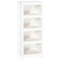 Regal aus massivem Weißkiefernholz, 50 x 35 x 125,5 cm von vidaXL, Bücherregale und Regale - Ref: Foro24-821710, Preis: 84,59...