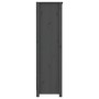 Solid pine wood bookshelf in gray, 80x35x126 cm by vidaXL, Bookcases and shelves - Ref: Foro24-821686, Price: 140,94 €, Disco...