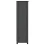 Solid pine wood bookshelf in gray, 80x35x126 cm by vidaXL, Bookcases and shelves - Ref: Foro24-821686, Price: 139,13 €, Disco...