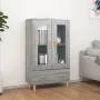 Sonoma gray plywood tall sideboard 70x31x115 cm by vidaXL, Sideboards - Ref: Foro24-817478, Price: 86,87 €, Discount: %