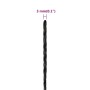 Schwarzes Polypropylen-Arbeitsseil 3 mm 250 m von vidaXL, Seile und Metallschnüre - Ref: Foro24-152999, Preis: 22,20 €, Rabat...