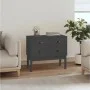 Solid pine wood console table in gray, measuring 90x40x78 cm. by vidaXL, Sideboards - Ref: Foro24-821741, Price: 142,72 €, Di...