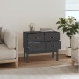 Solid pine wood console table in gray, measuring 90x40x78 cm. by vidaXL, Sideboards - Ref: Foro24-821741, Price: 144,58 €, Di...