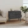Solid pine wood console table in gray, measuring 90x40x78 cm. by vidaXL, Sideboards - Ref: Foro24-821741, Price: 142,72 €, Di...