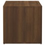 Eiche braun Sperrholz Hocker Schublade 40,5x40x40 cm von vidaXL, Aufbewahrungskörbe - Ref: Foro24-820519, Preis: 46,26 €, Rab...