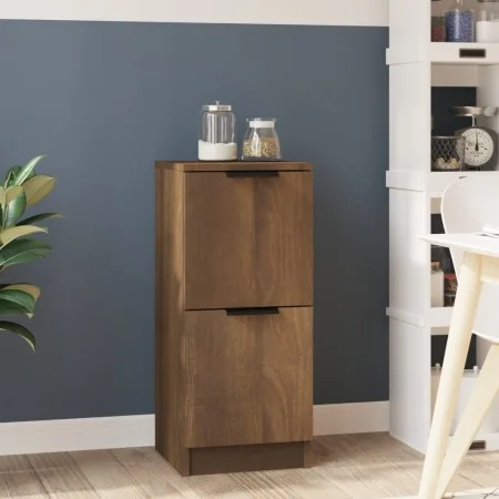 Sideboard aus braunem Eichensperrholz, 30 x 30 x 70 cm von vidaXL, Sideboards - Ref: Foro24-817022, Preis: 47,14 €, Rabatt: %