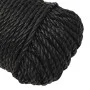 Arbeitsseil aus Polypropylen schwarz 8 mm 250 m von vidaXL, Seile und Metallschnüre - Ref: Foro24-153009, Preis: 50,18 €, Rab...