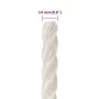 White polypropylene work rope 14 mm 100 m by vidaXL, Ropes and metal cords - Ref: Foro24-153062, Price: 55,19 €, Discount: %