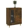 Sideboard aus geräuchertem Eichenholzwerkstoff, 69,5 x 34 x 90 cm von vidaXL, Sideboards - Ref: Foro24-817363, Preis: 64,99 €...