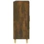 Smoked oak engineered wood sideboard 69.5x34x90 cm by vidaXL, Sideboards - Ref: Foro24-817363, Price: 64,99 €, Discount: %
