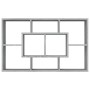 Sonoma gray engineered wood wall shelf 85x16x52.5 cm by vidaXL, Shelves and shelves - Ref: Foro24-820461, Price: 35,55 €, Dis...