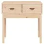 Mesa consola madera maciza de pino 76,5x40x75 cm de vidaXL, Mesas auxiliares - Ref: Foro24-821749, Precio: 79,81 €, Descuento: %