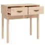 Mesa consola madera maciza de pino 76,5x40x75 cm de vidaXL, Mesas auxiliares - Ref: Foro24-821749, Precio: 79,81 €, Descuento: %