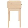 Mesa consola madera maciza de pino 76,5x40x75 cm de vidaXL, Mesas auxiliares - Ref: Foro24-821749, Precio: 79,81 €, Descuento: %