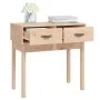 Mesa consola madera maciza de pino 76,5x40x75 cm de vidaXL, Mesas auxiliares - Ref: Foro24-821749, Precio: 79,81 €, Descuento: %