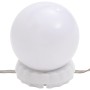 Eichenbrauner Spiegel und LED-Möbel 60x31,5x62 cm von vidaXL, Badezimmerwaschtische - Ref: Foro24-820456, Preis: 52,89 €, Rab...