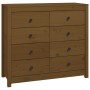 Auxiliary cabinet solid pine wood honey brown 100x40x90 cm by vidaXL, Sideboards - Ref: Foro24-821772, Price: 219,69 €, Disco...