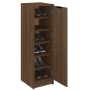 Oak brown plywood shoe cabinet 30x35x100 cm by vidaXL, Shoe racks and shoe organizers - Ref: Foro24-817107, Price: 80,37 €, D...