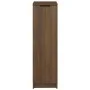 Schuhschrank aus braunem Eichensperrholz, 30 x 35 x 100 cm von vidaXL, Schuhregale und Schuhorganisatoren - Ref: Foro24-81710...