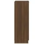 Schuhschrank aus braunem Eichensperrholz, 30 x 35 x 100 cm von vidaXL, Schuhregale und Schuhorganisatoren - Ref: Foro24-81710...