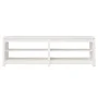 Solid white pine wood shoe bench 160x36.5x50 cm by vidaXL, Shoe racks and shoe organizers - Ref: Foro24-821725, Price: 138,06...