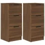 Sideboards 2 Stück Eichenbraunes Sperrholz 30x30x70 cm von vidaXL, Sideboards - Ref: Foro24-817017, Preis: 89,33 €, Rabatt: %