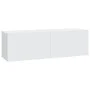 7-teiliges TV-Möbelset aus weißem Sperrholz von vidaXL, TV-Möbel - Ref: Foro24-3114558, Preis: 372,83 €, Rabatt: %