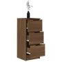 Sideboards 2 Stück Eichenbraunes Sperrholz 30x30x70 cm von vidaXL, Sideboards - Ref: Foro24-817017, Preis: 89,33 €, Rabatt: %
