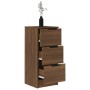 Sideboards 2 Stück Eichenbraunes Sperrholz 30x30x70 cm von vidaXL, Sideboards - Ref: Foro24-817017, Preis: 90,63 €, Rabatt: %