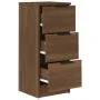 Sideboards 2 Stück Eichenbraunes Sperrholz 30x30x70 cm von vidaXL, Sideboards - Ref: Foro24-817017, Preis: 89,33 €, Rabatt: %