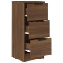 Sideboards 2 Stück Eichenbraunes Sperrholz 30x30x70 cm von vidaXL, Sideboards - Ref: Foro24-817017, Preis: 90,63 €, Rabatt: %