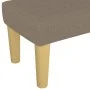 Taupe gray fabric bench 100x30x30 cm by vidaXL, Banks - Ref: Foro24-346656, Price: 48,58 €, Discount: %