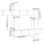 TV-Möbelset 9-teilig Sonoma-Eiche-Sperrholz von vidaXL, TV-Möbel - Ref: Foro24-3114656, Preis: 388,75 €, Rabatt: %