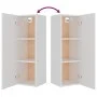 4-teiliges TV-Möbelset aus weißem Sperrholz von vidaXL, TV-Möbel - Ref: Foro24-3114198, Preis: 202,25 €, Rabatt: %