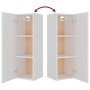4-teiliges TV-Möbelset aus weißem Sperrholz von vidaXL, TV-Möbel - Ref: Foro24-3114198, Preis: 207,01 €, Rabatt: %